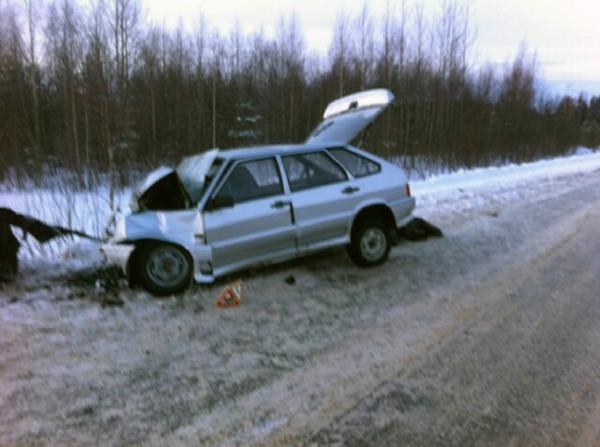 В Ногайском районе Дагестана в аварии пострадали два человека